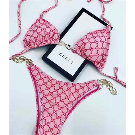 women gucci swim|women Gucci bikini.